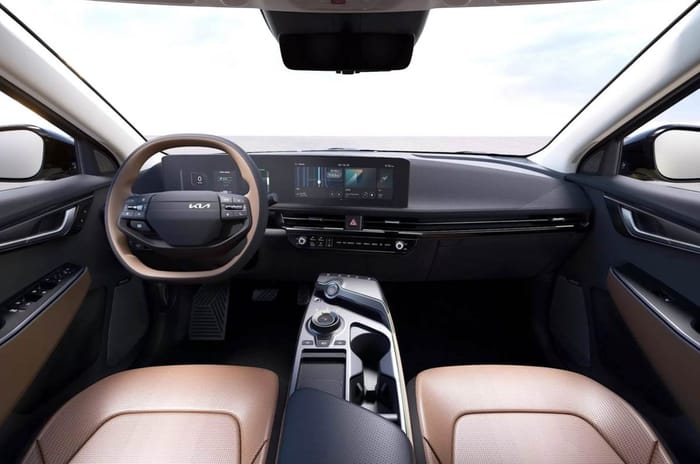 Kia EV6 facelift design patented in India